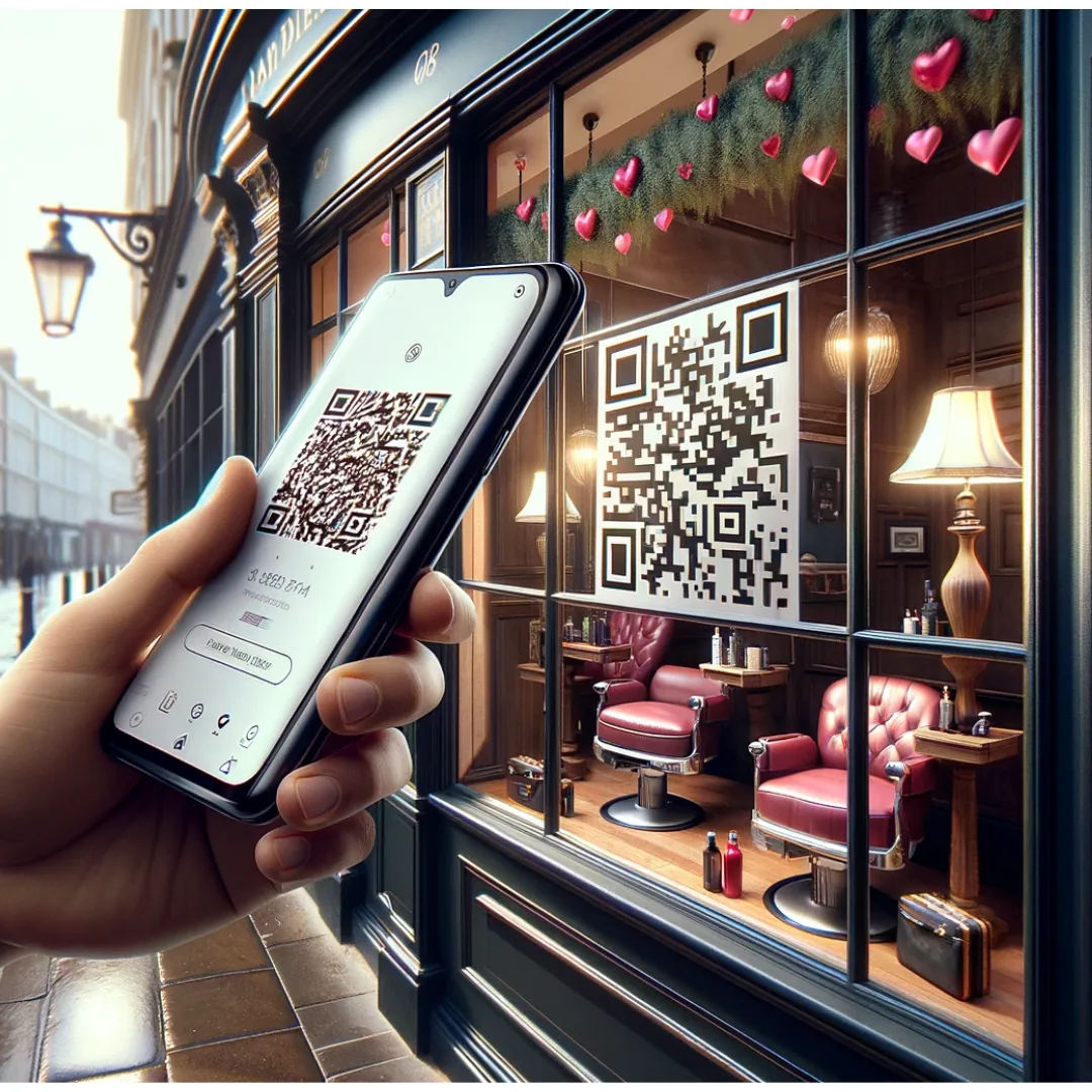 QR-Code-Poster zum Buchen